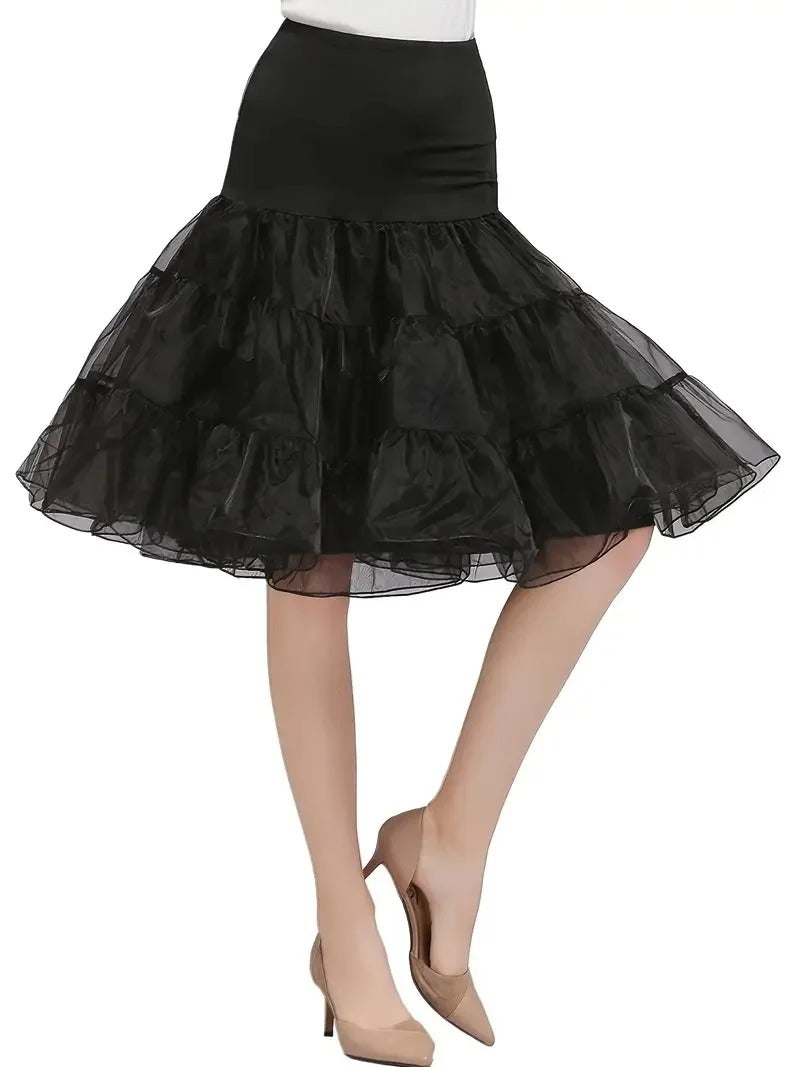 Vintage Tulle Petticoat hame