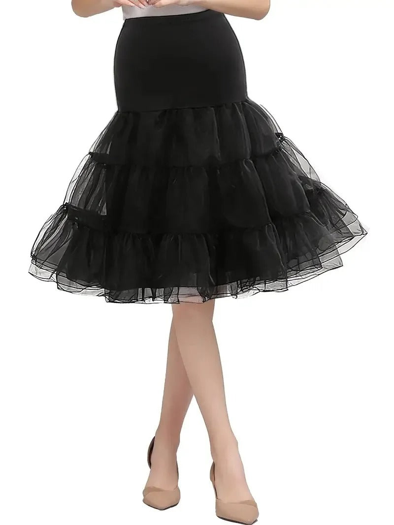 Vintage Tulle Petticoat hame