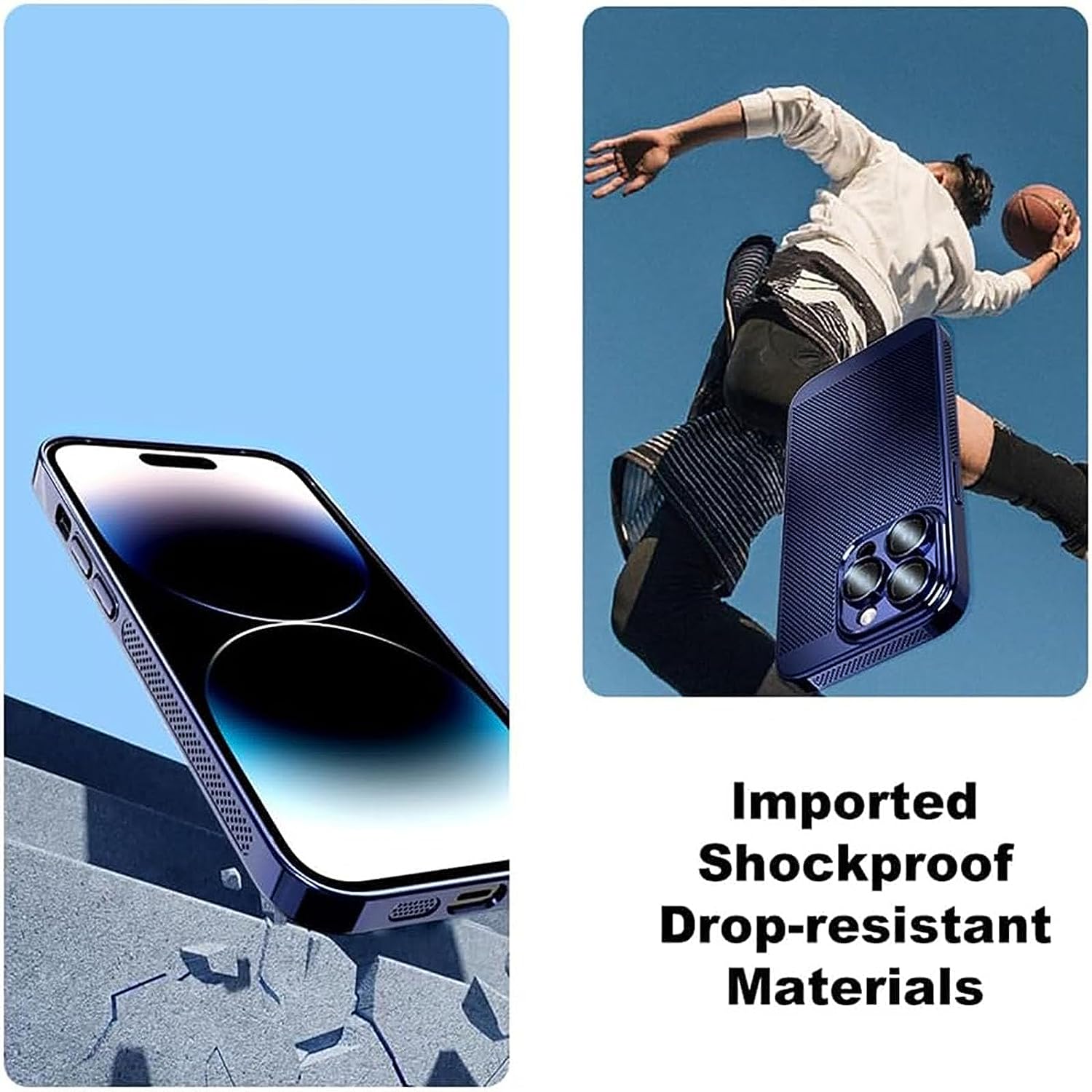 iPhone Kuori Ultra-ohut Tyylikäs Kestävä Muovi