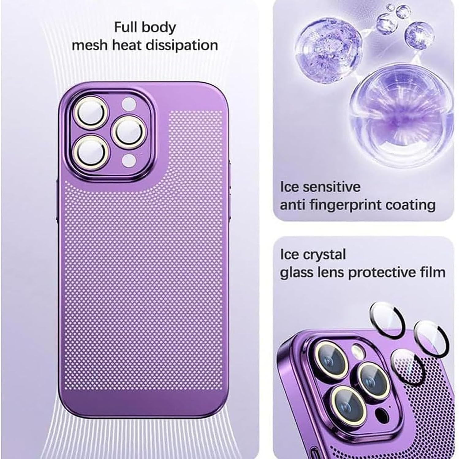 iPhone Kuori Ultra-ohut Tyylikäs Kestävä Muovi